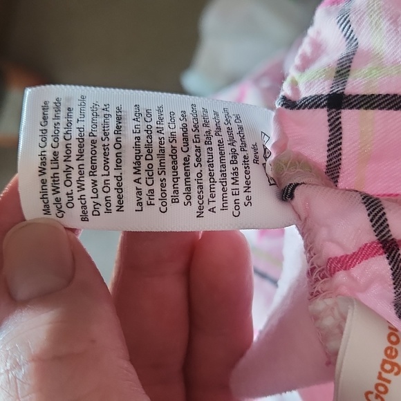 Women's Joyspun short sleeves & short bottom size 2x (18w-20x) Pink - Picture 10 of 13